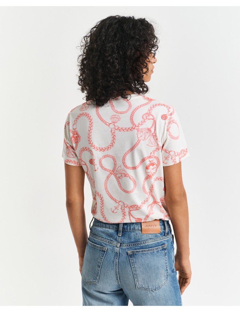 T-shirt Senhora Vermelho