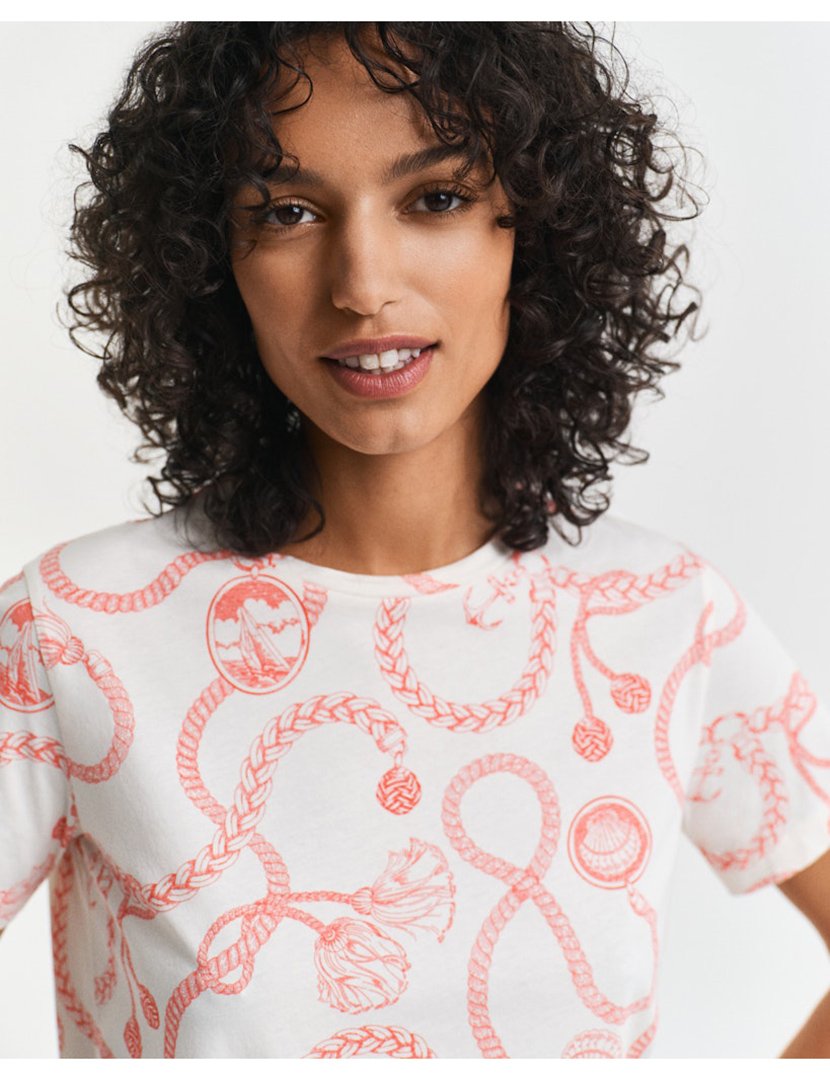 T-shirt Senhora Vermelho