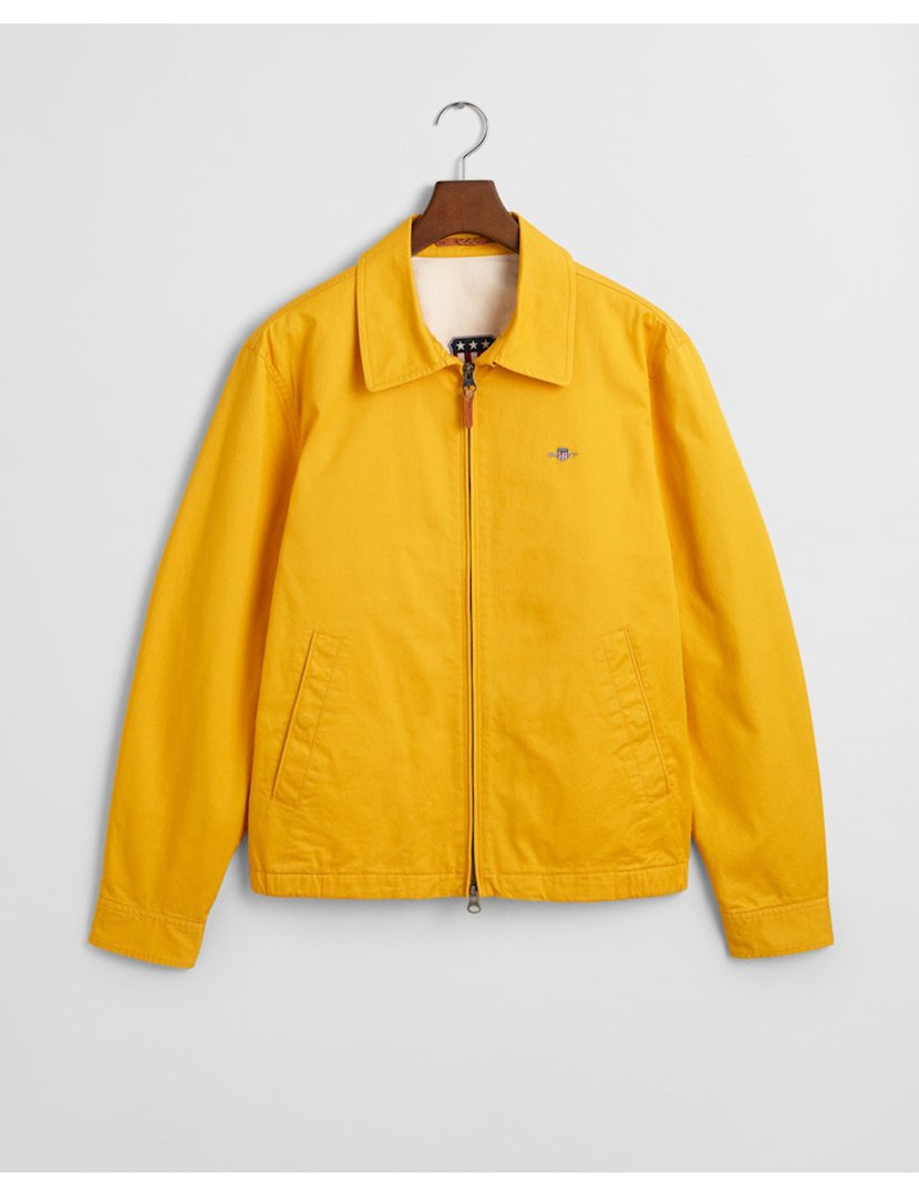 Yellow Windbreaker Jacket