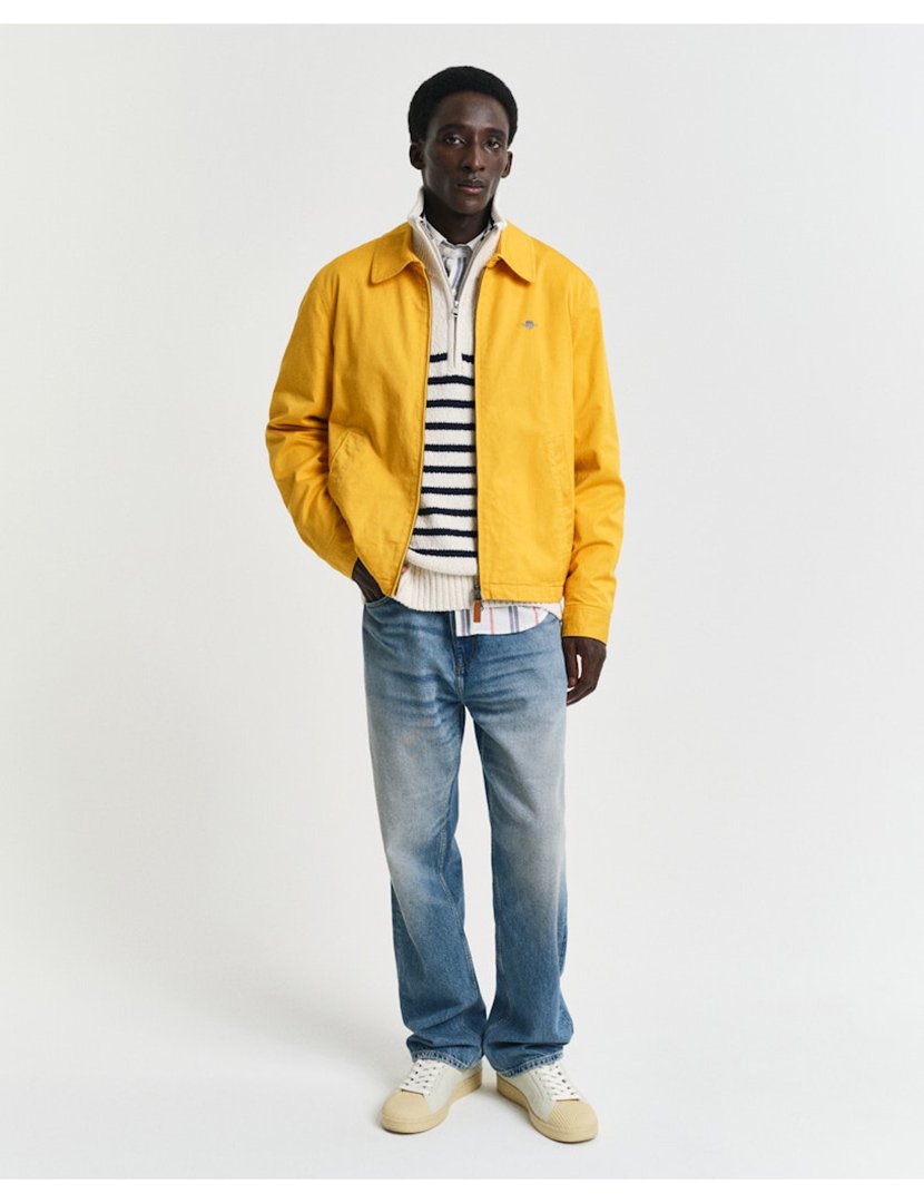 Casaco corta-vento Amarelo