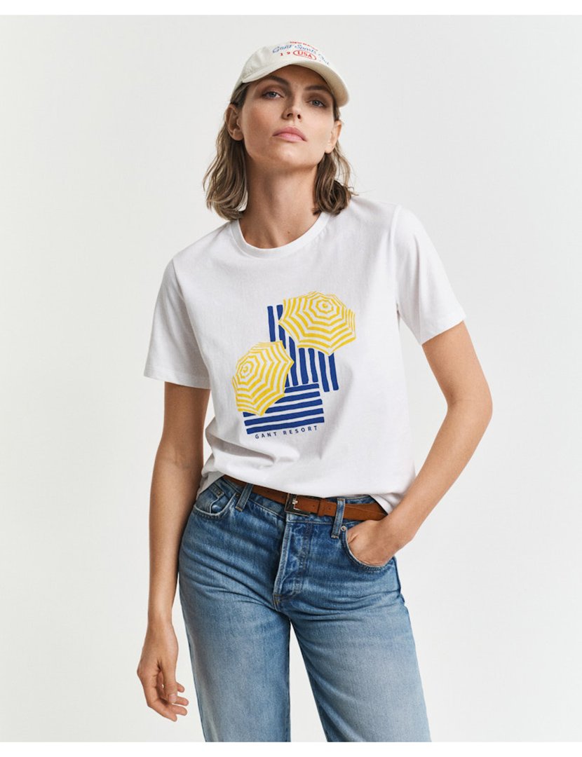 T-shirt Senhora Multicolor