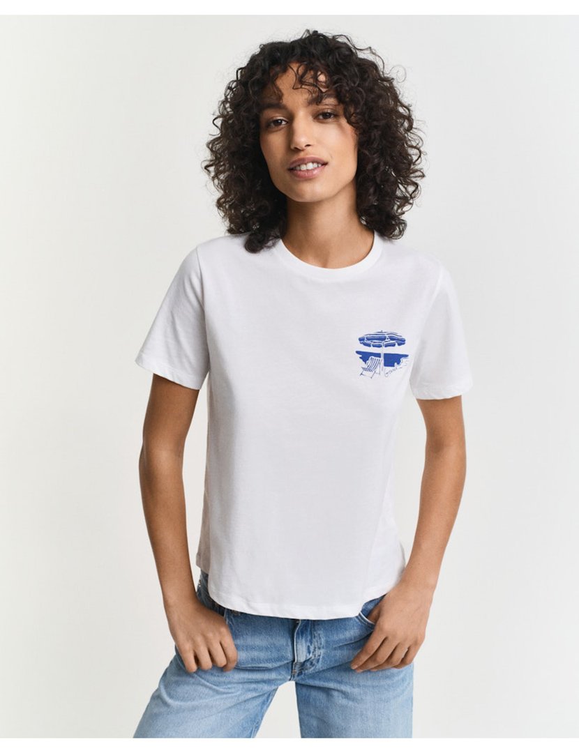 T-shirt Senhora Branco