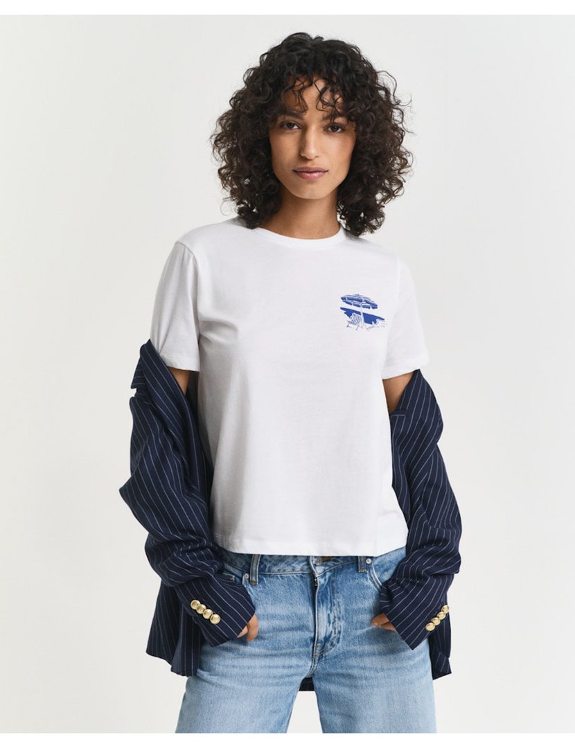 T-shirt Senhora Branco