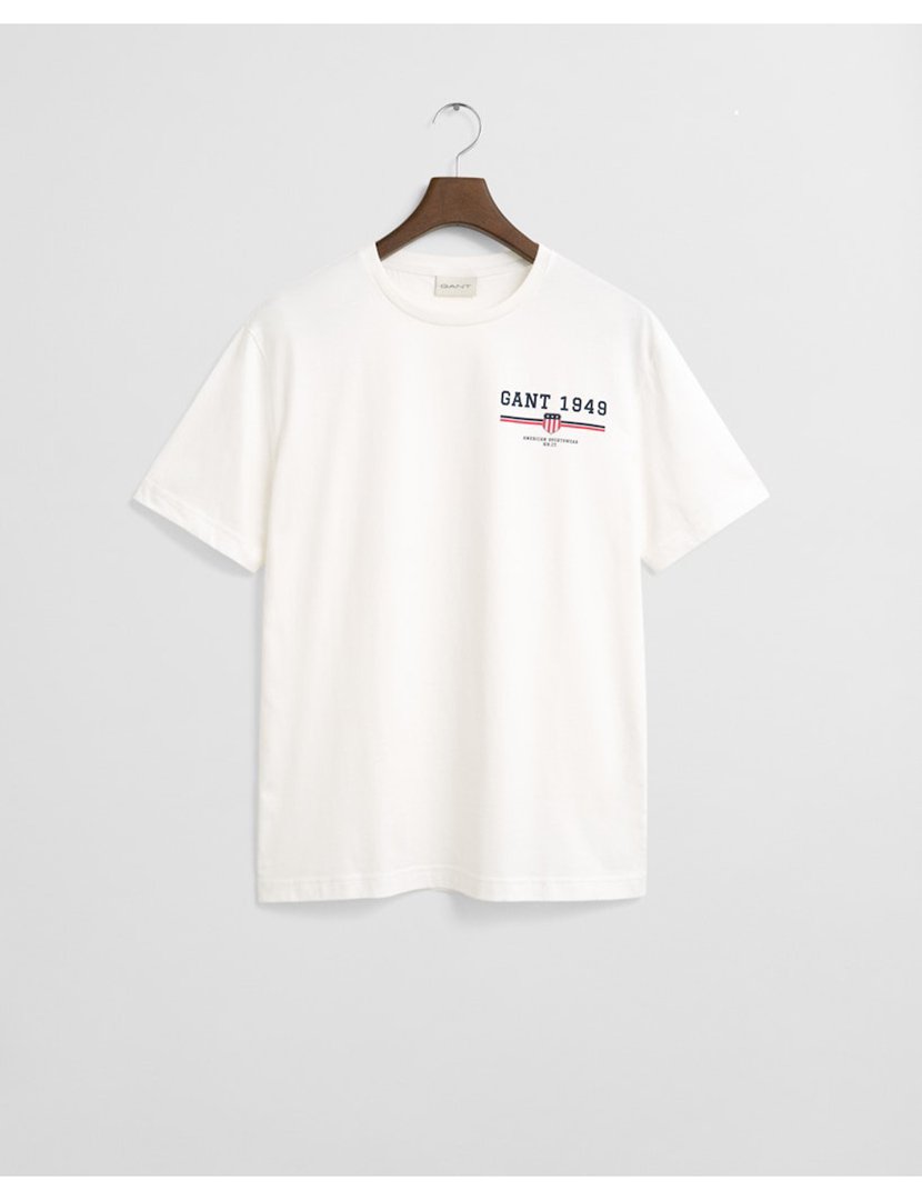 T-shirt Gráfica Branca