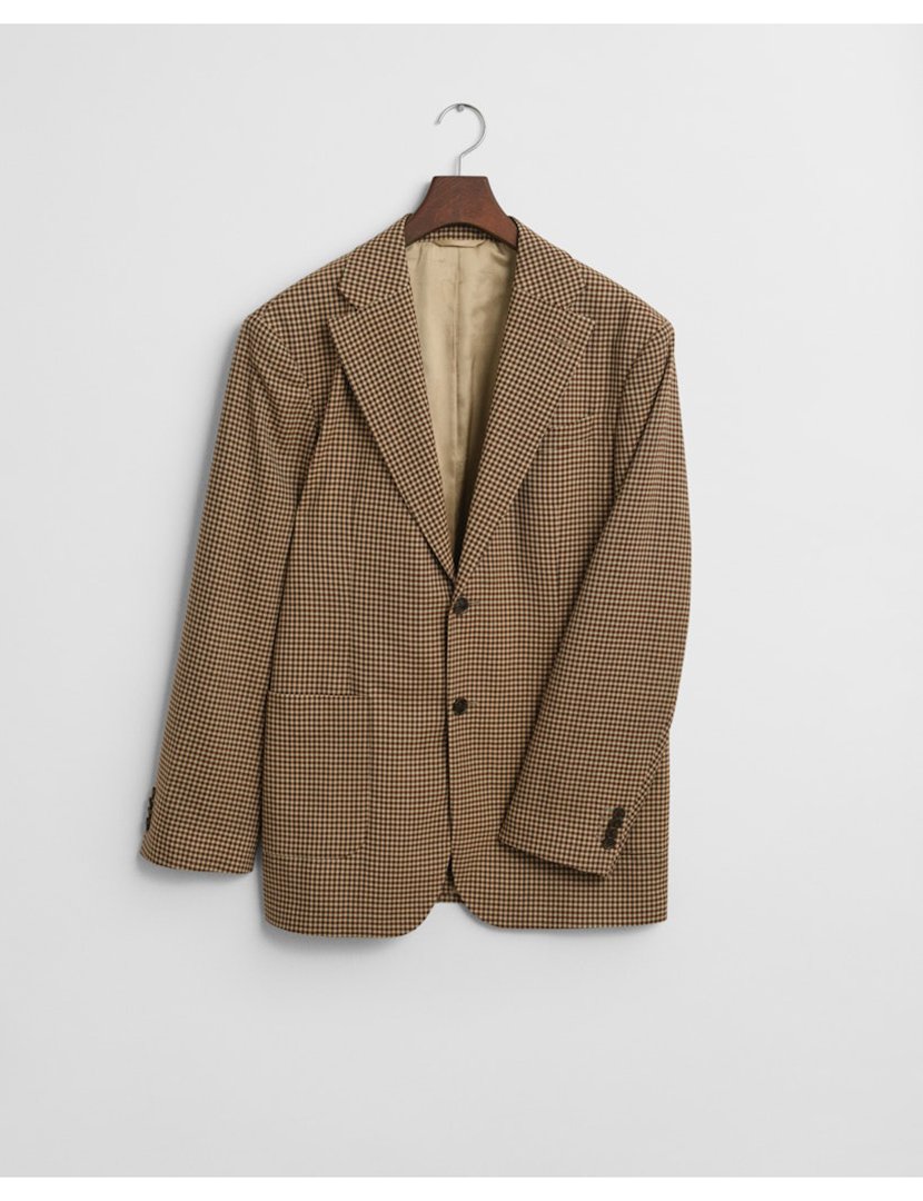 Blazer xadrez Castanho