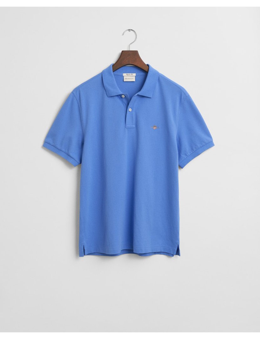 Pólo Clássico Regular Azul