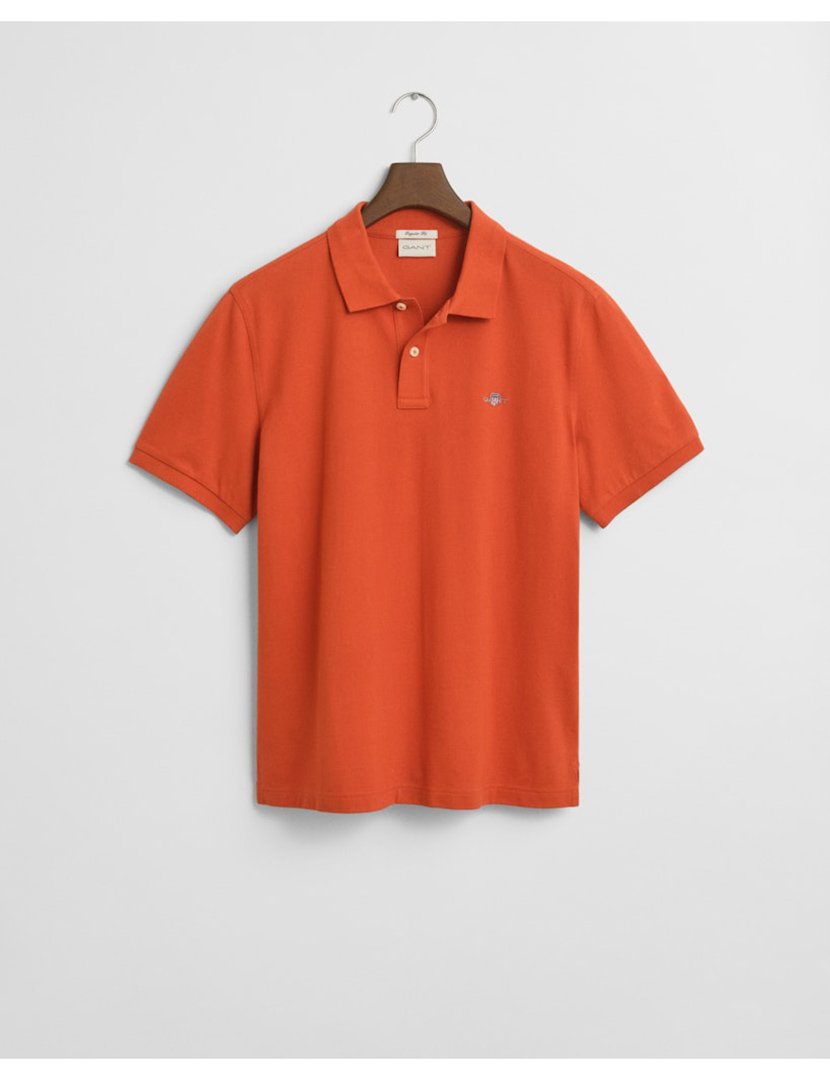 Pólo Clássico Regular Laranja