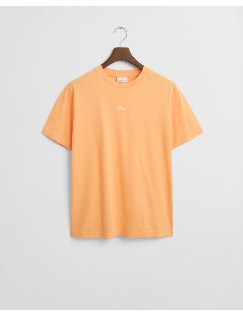 T-shirt Homem Laranja