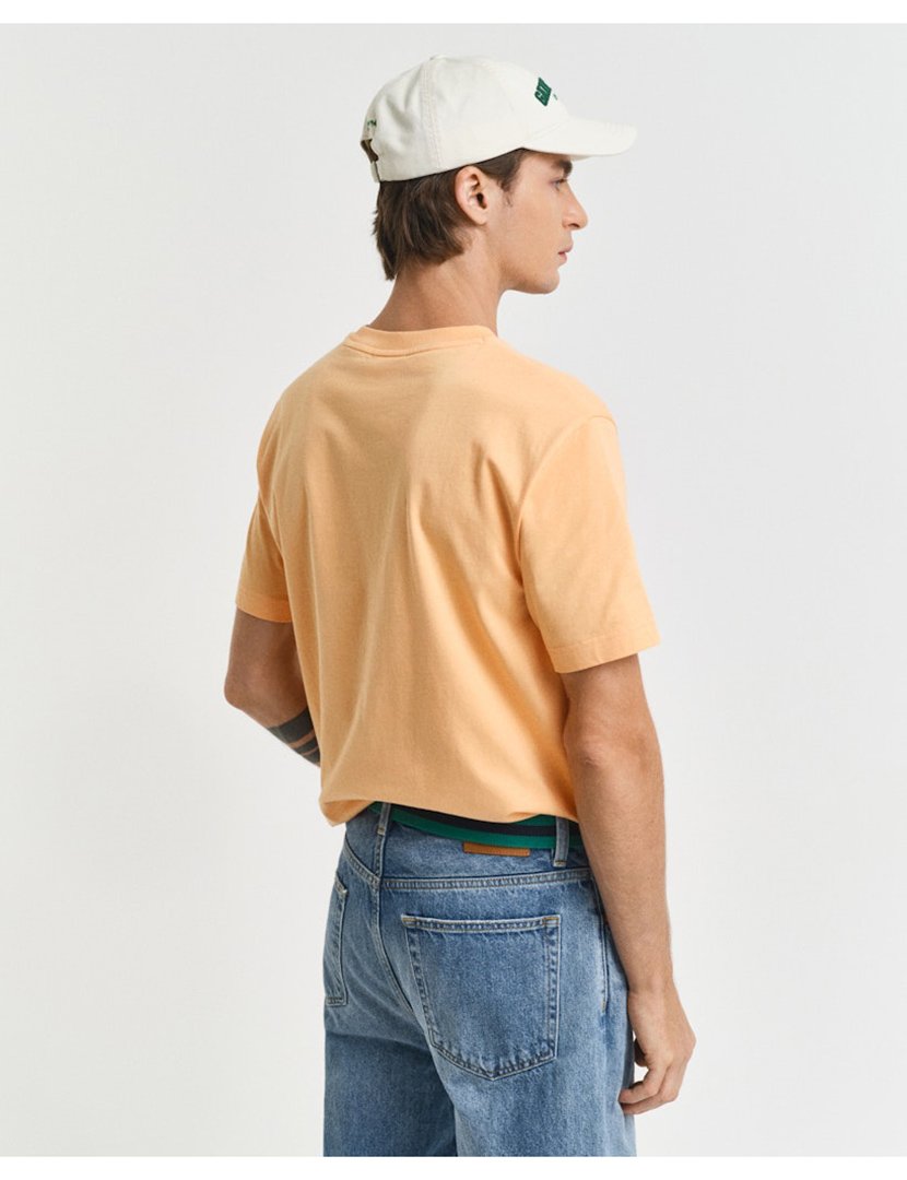 T-shirt Homem Laranja