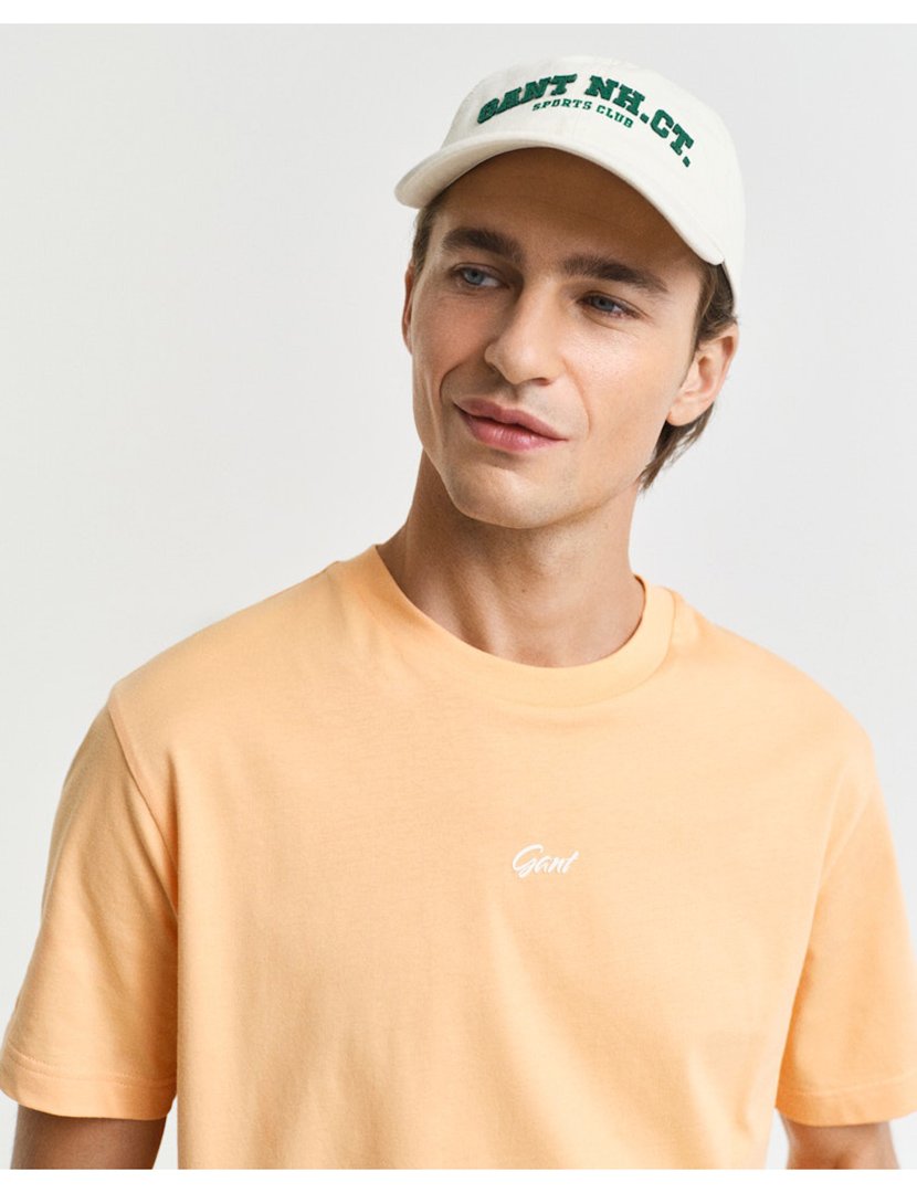 T-shirt Homem Laranja