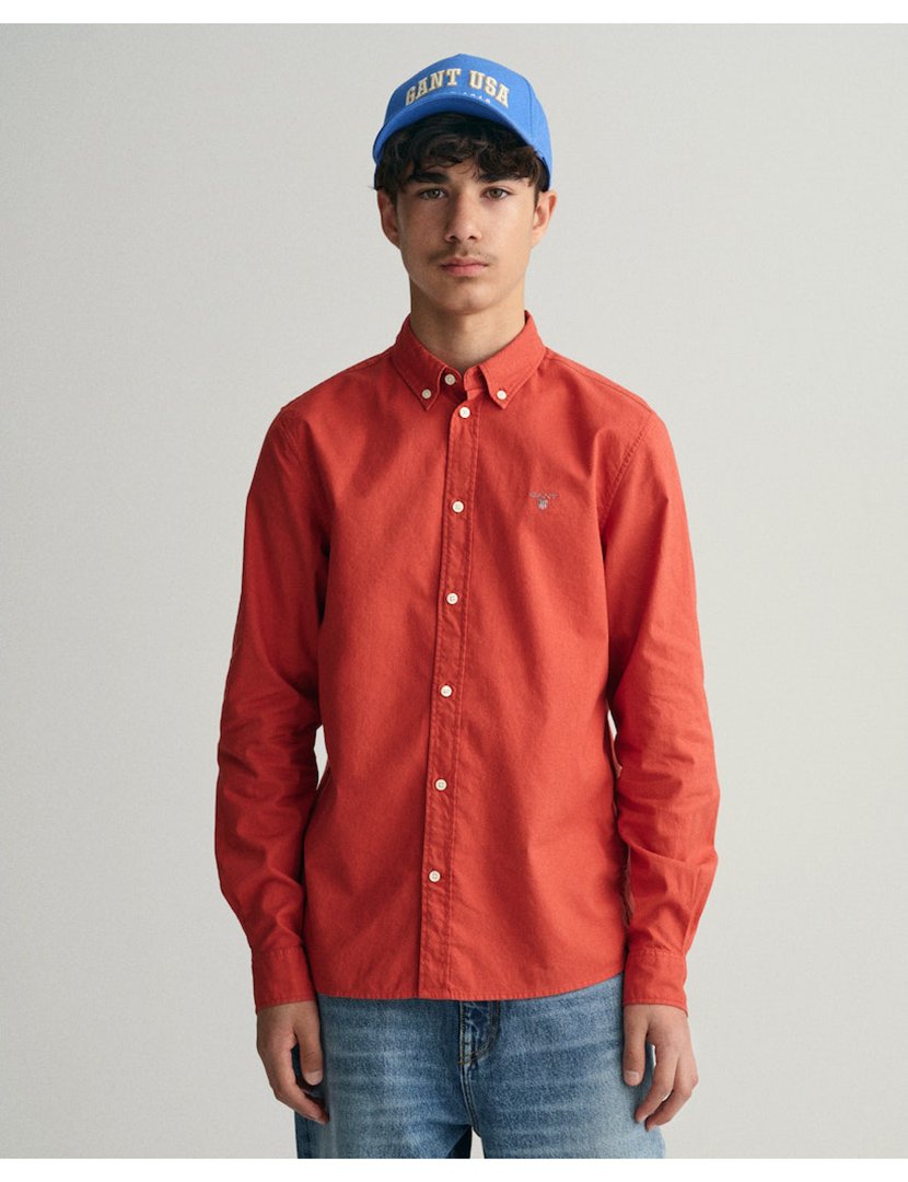 Camisa de criança Vermelho