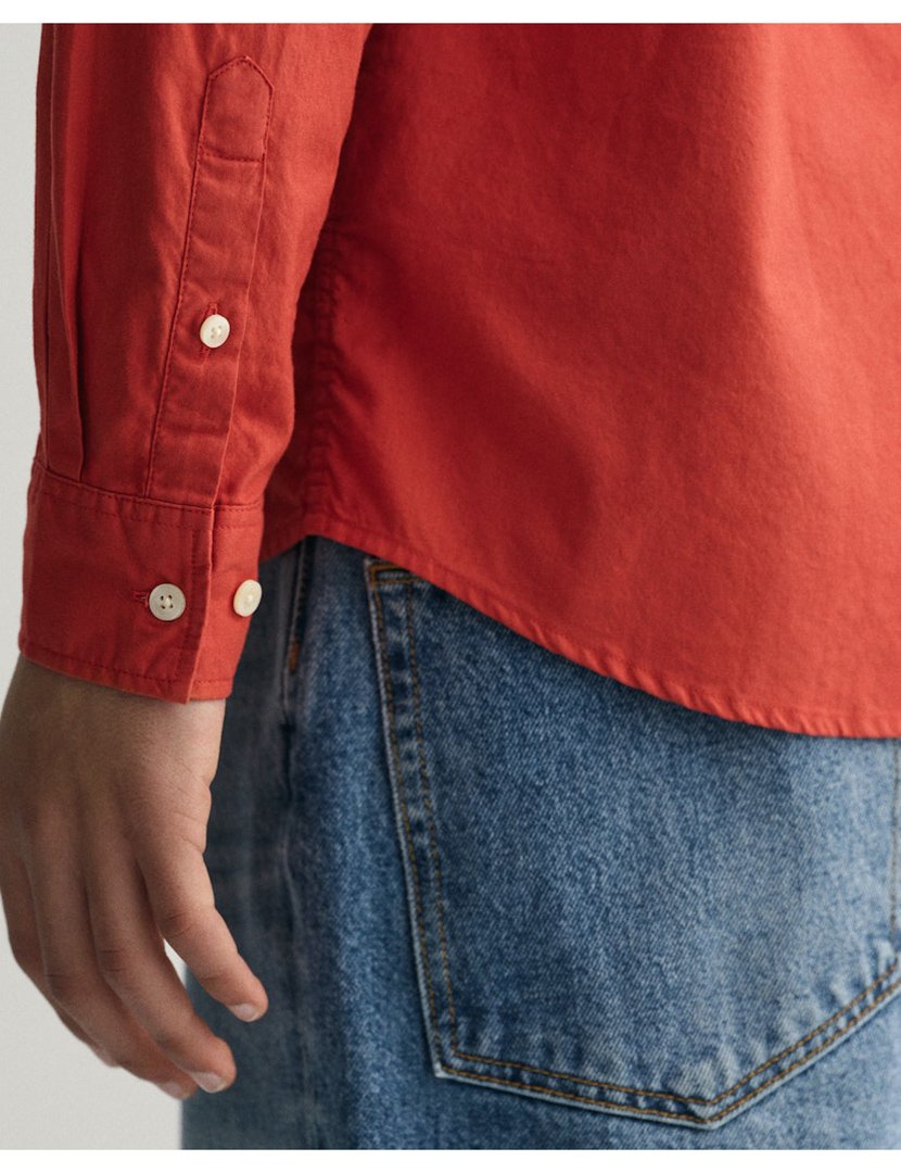 Camisa de criança Vermelho