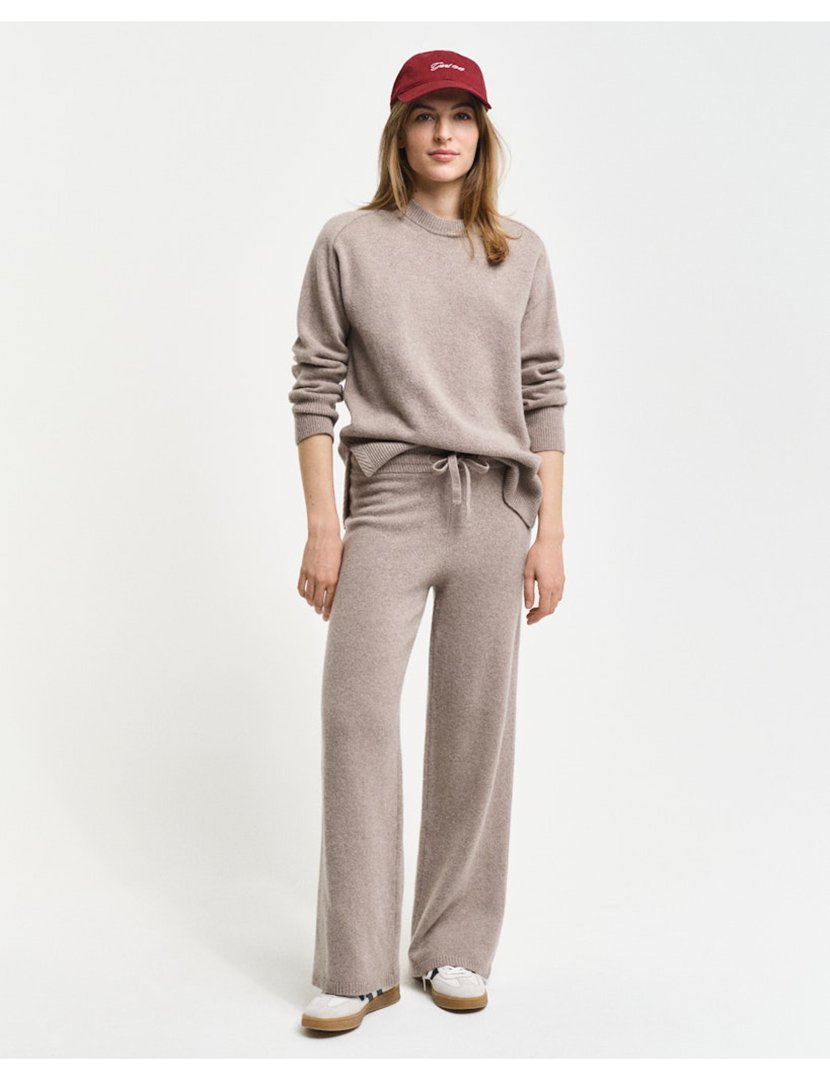 Calças de malha Cinzento