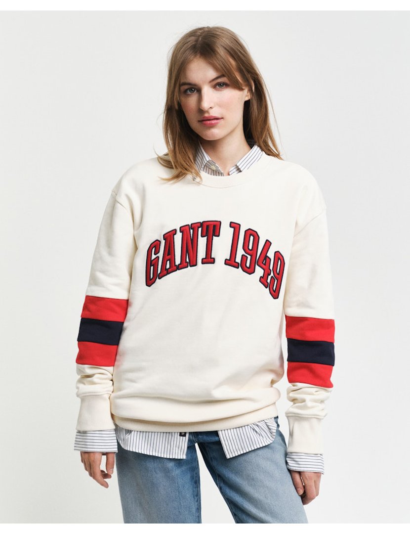 Sweatshirt Homem Bege