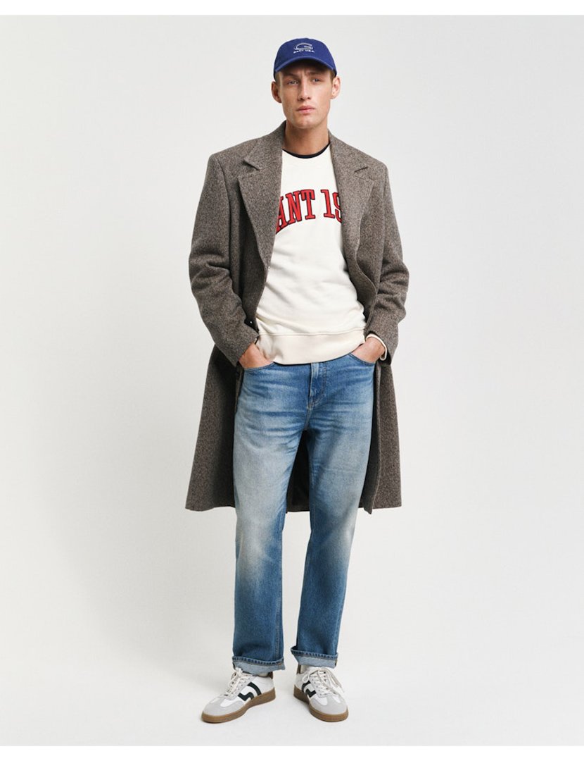 Sweatshirt Homem Bege