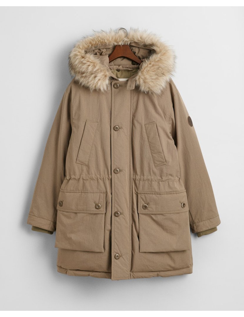 Parka Winter Down Castanho