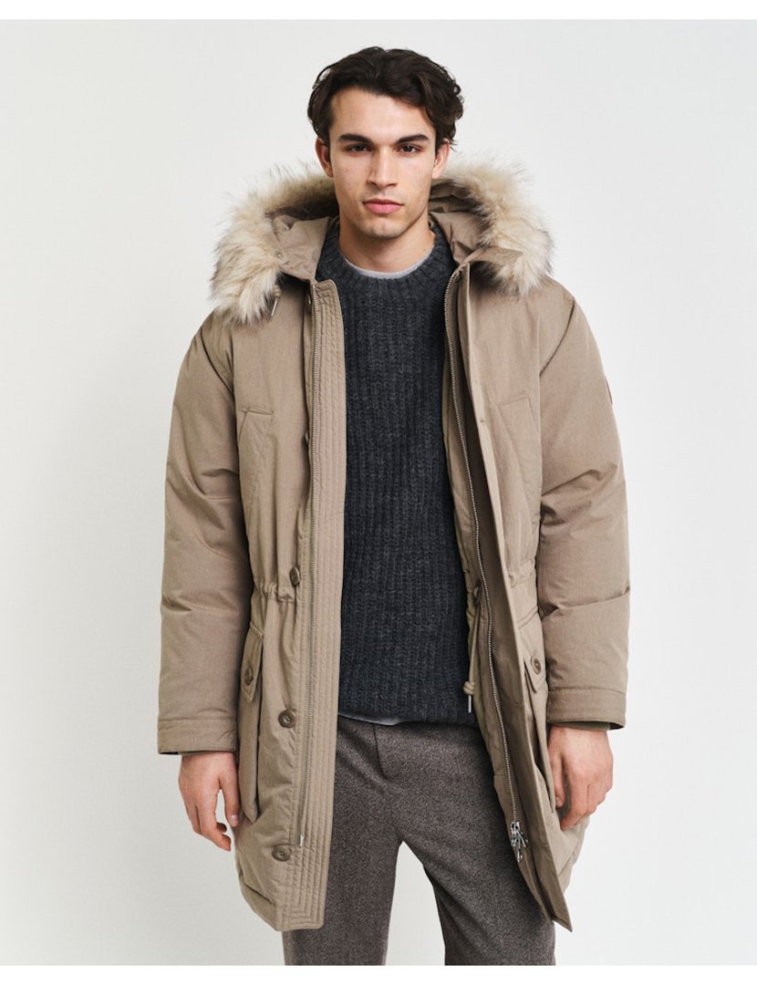 Parka Winter Down Castanho