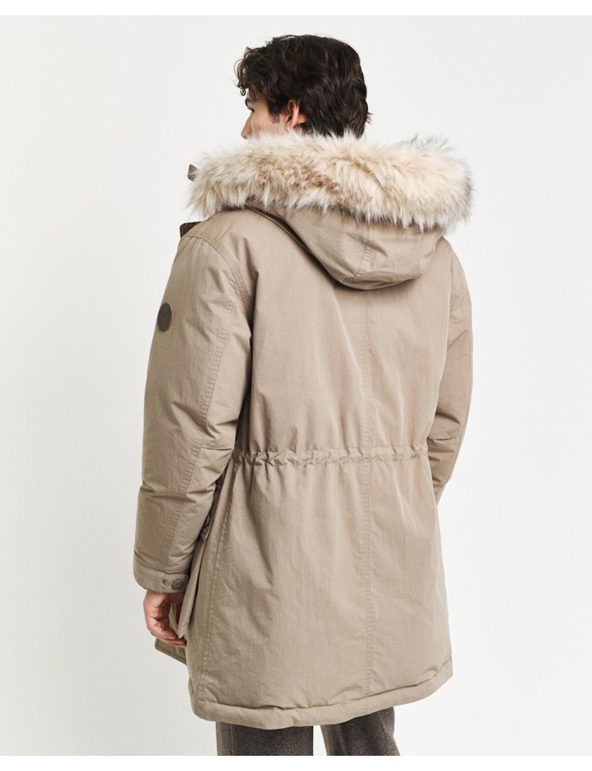 Parka Winter Down Castanho