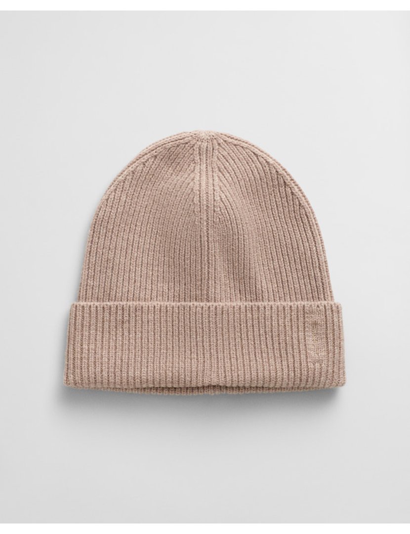 Gorro de lã Bege