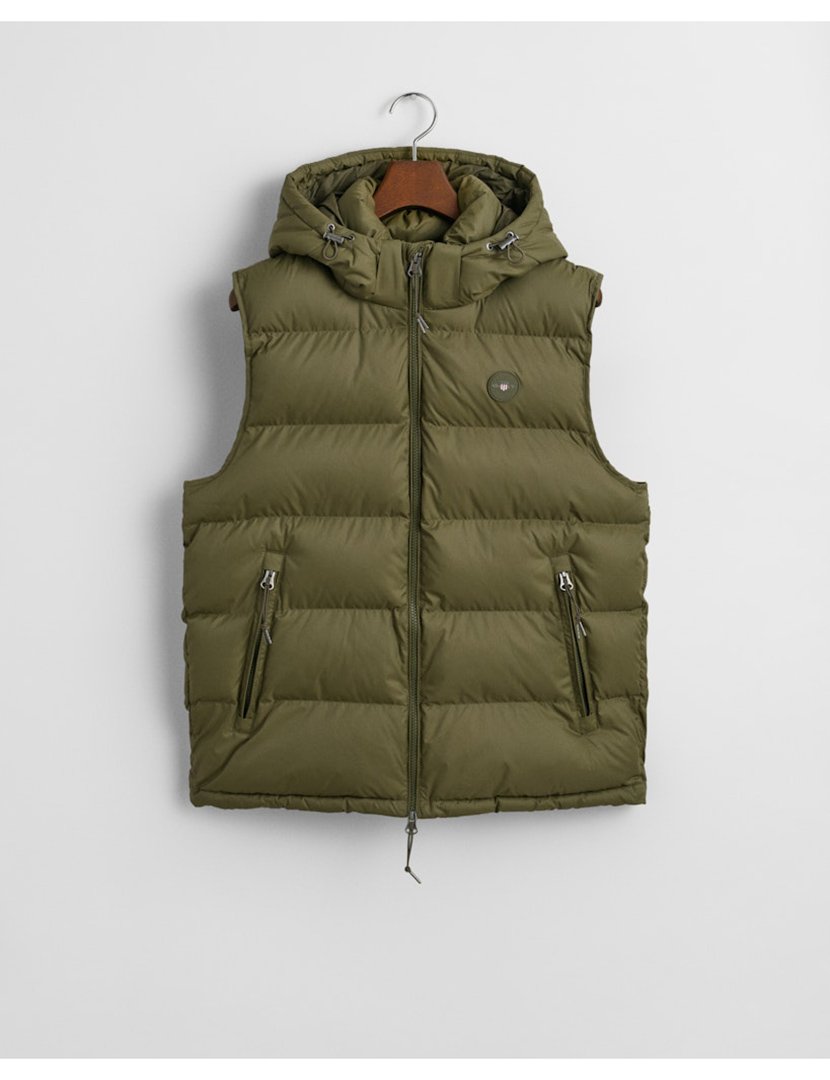 Colete acolchoado active cloud Verde