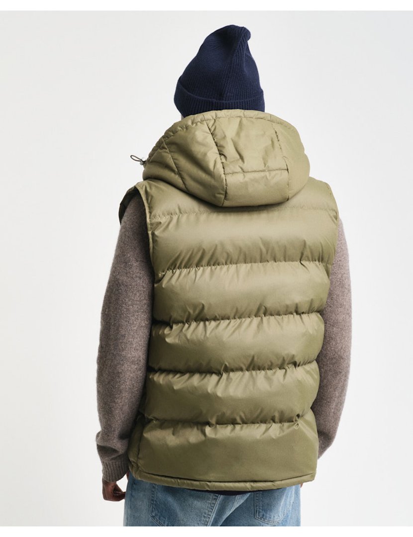 Colete acolchoado active cloud Verde