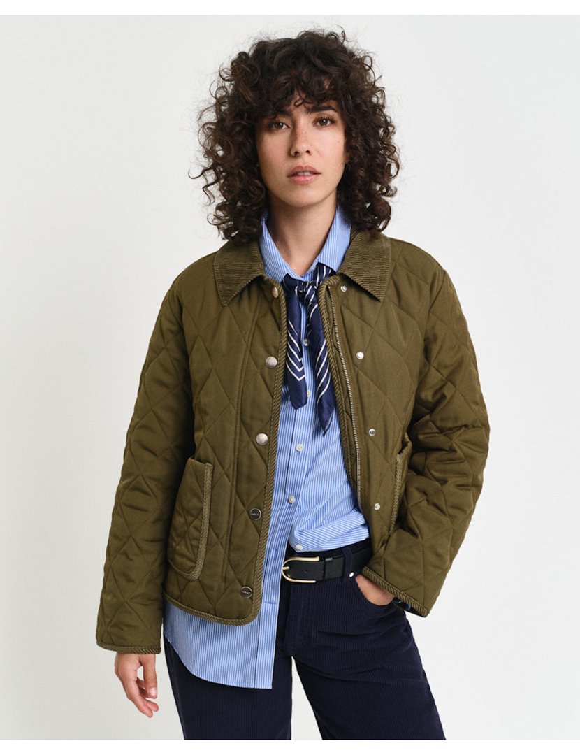 Casaco acolchoado Verde