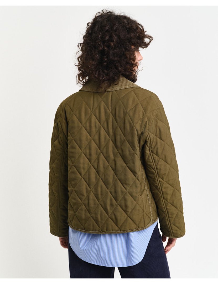 Casaco acolchoado Verde
