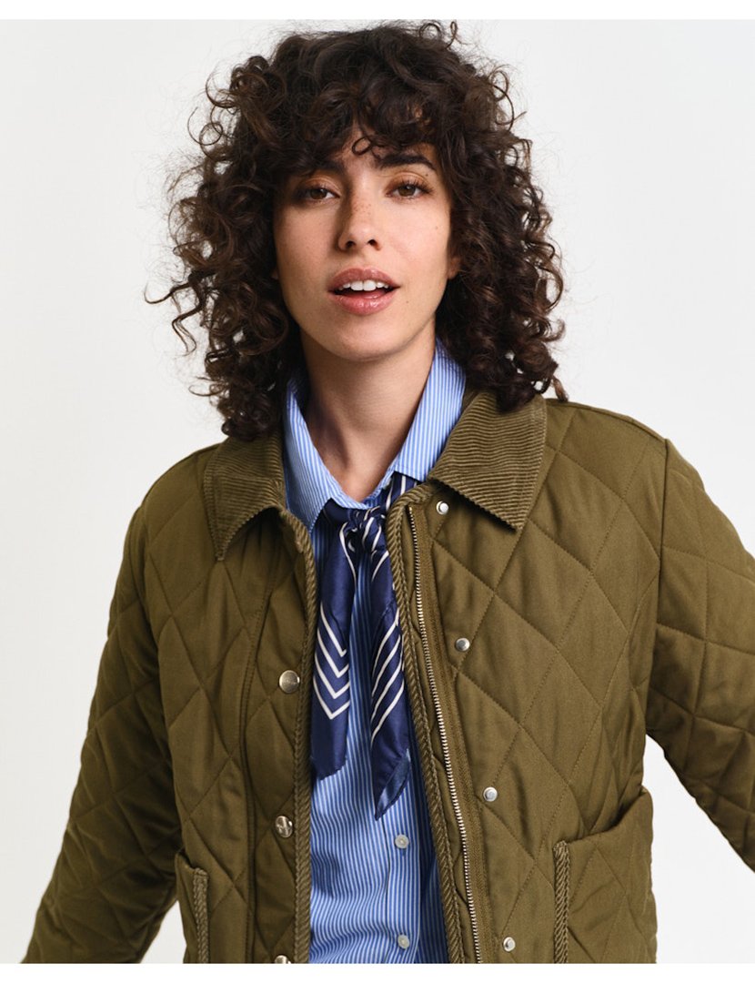 Casaco acolchoado Verde