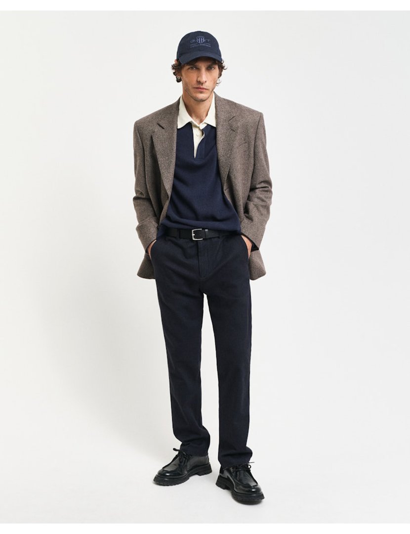 Calças Slim Fit Azul