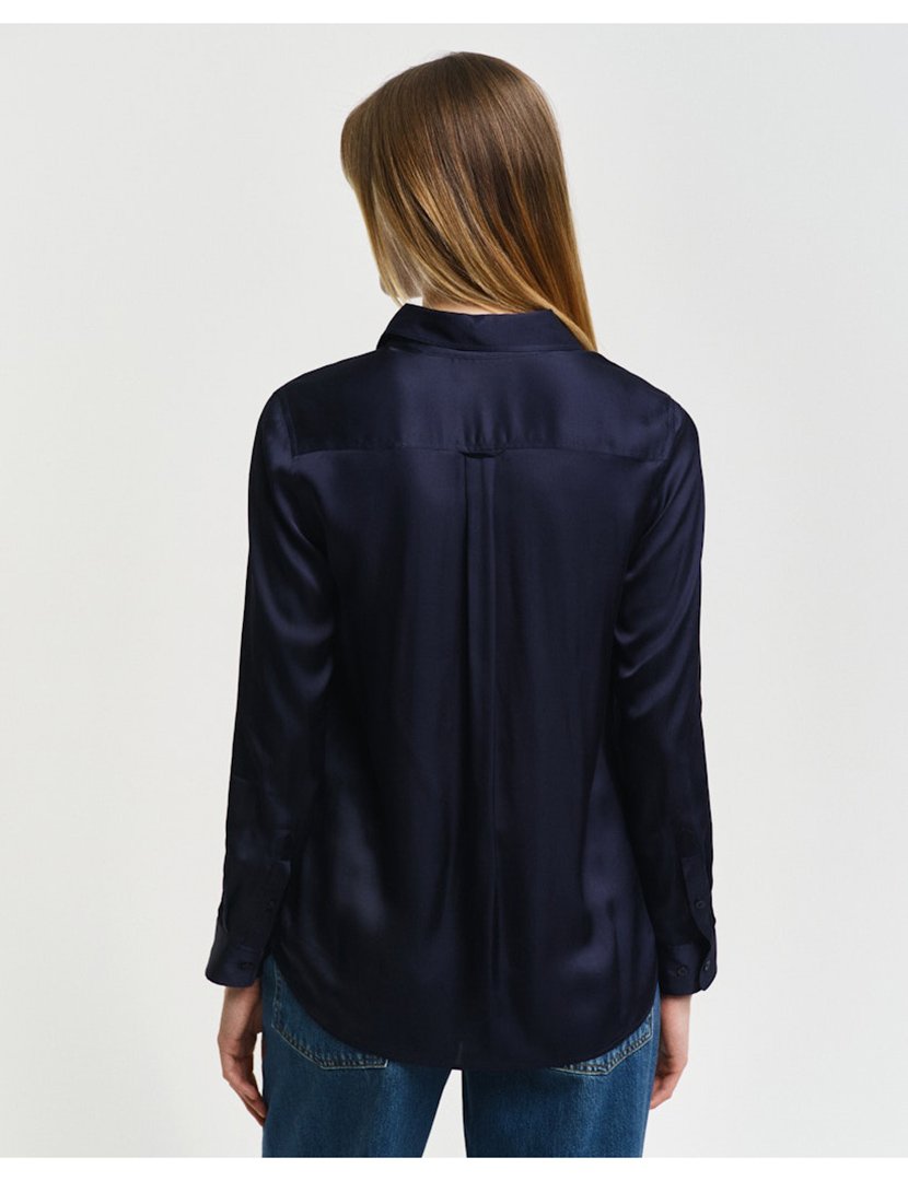 Camisa de manga comprida Azul