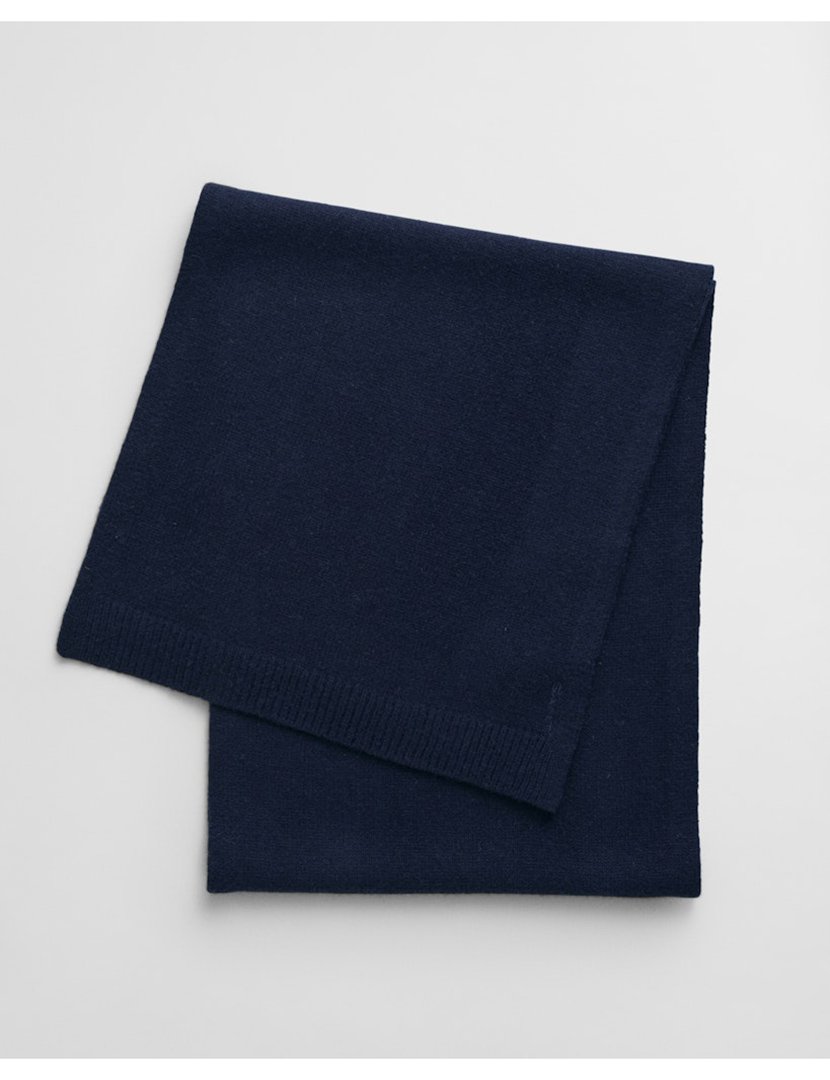 Cachecol de lã Azul