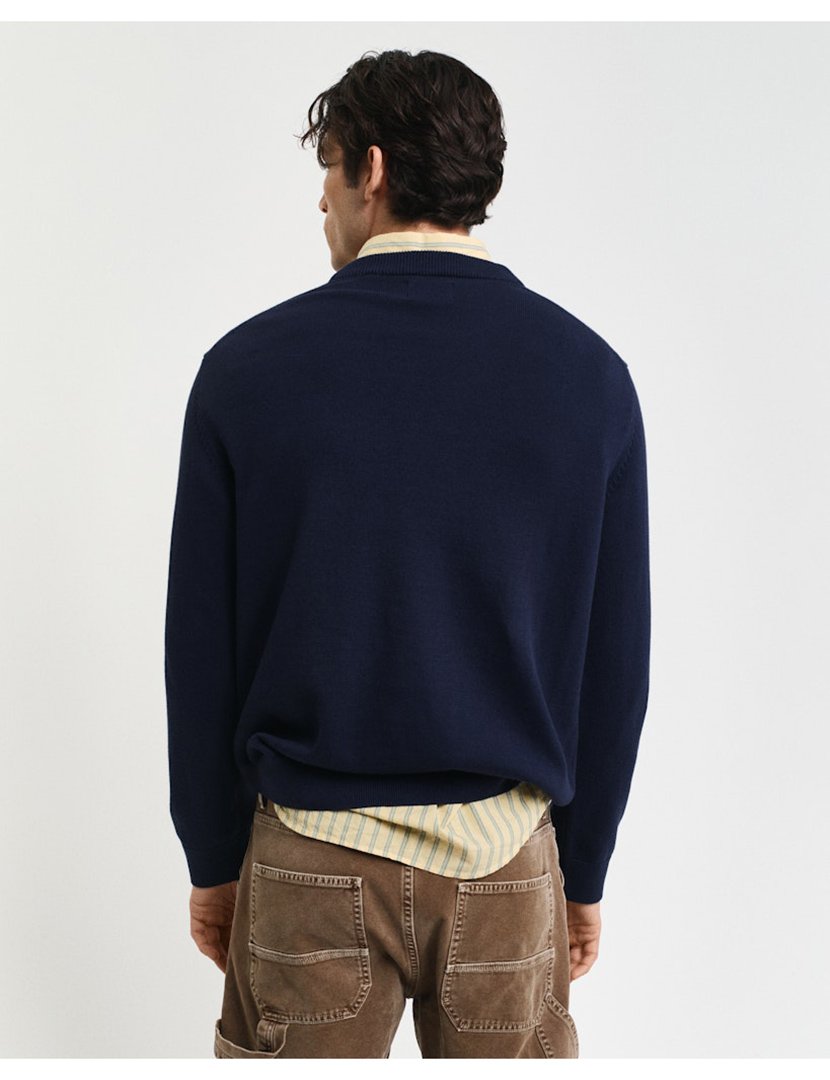 Sweatshirt Badge Azul