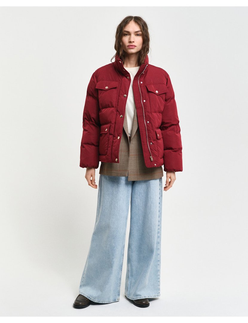 Casaco acolchoado Vermelho