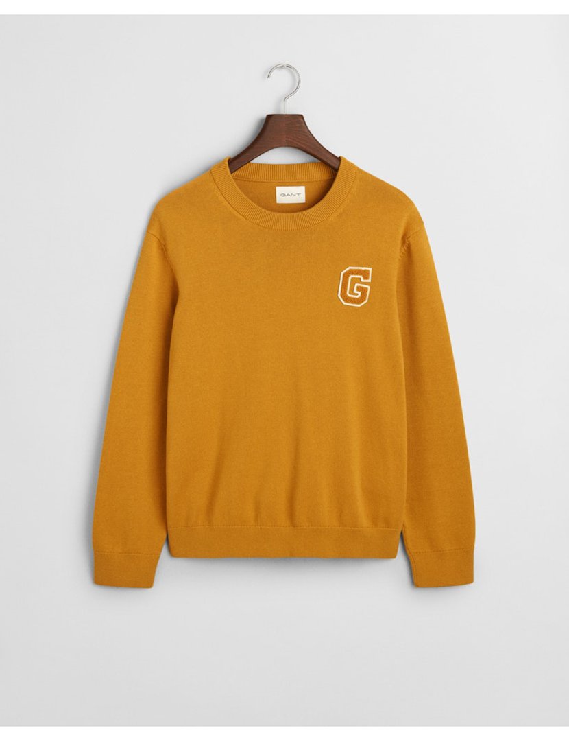 Sweatshirt Badge Amarelo