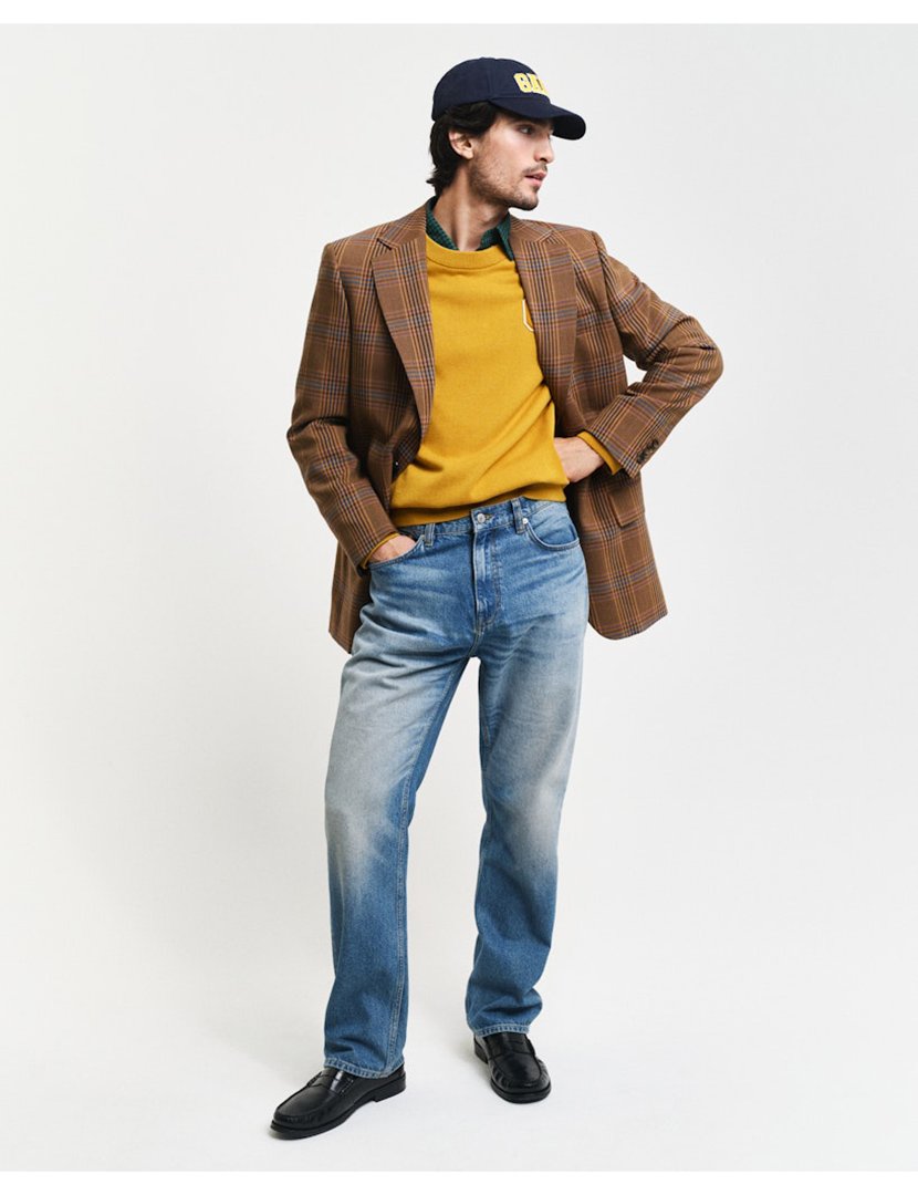 Sweatshirt Badge Amarelo