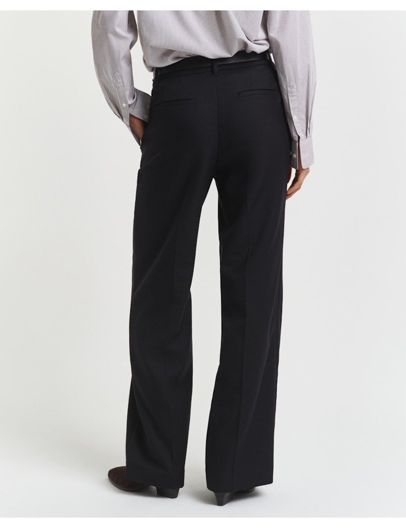 Calças Tailored Preto