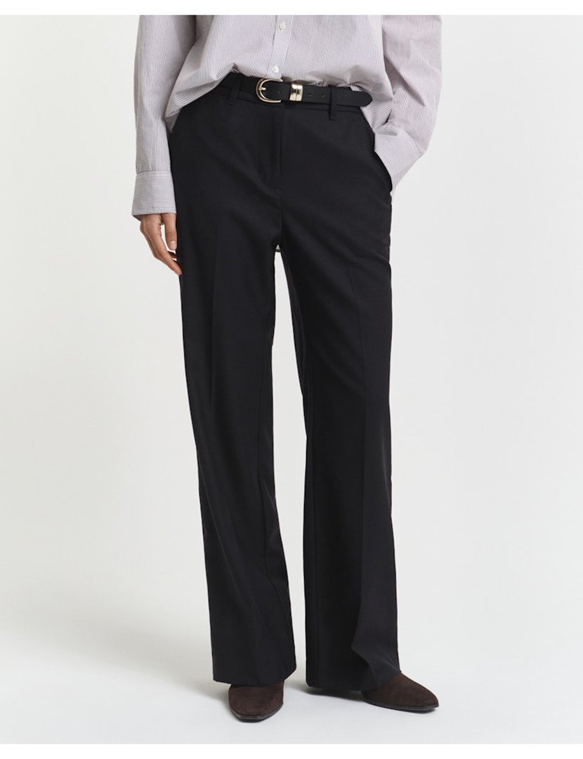 Calças Tailored Preto