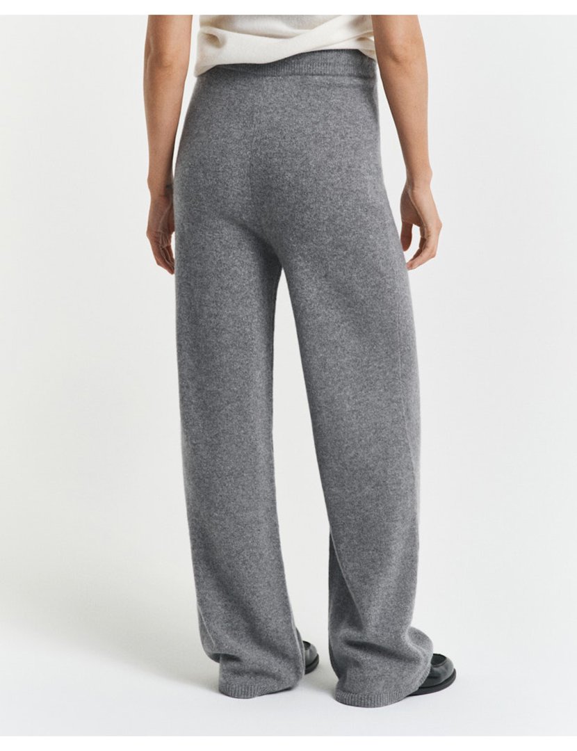 Calças de malha Cinzento