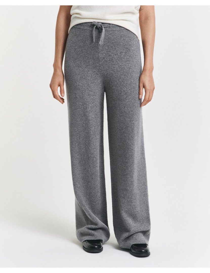 Calças de malha Cinzento