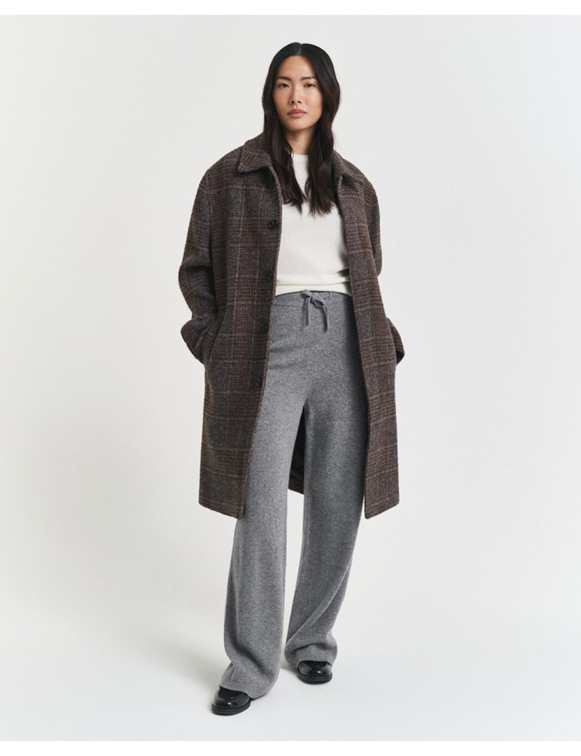 Calças de malha Cinzento