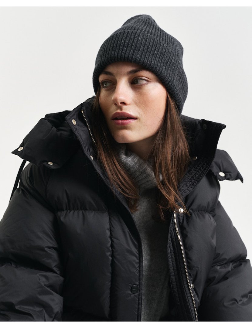 Gorro de lã Cinzento