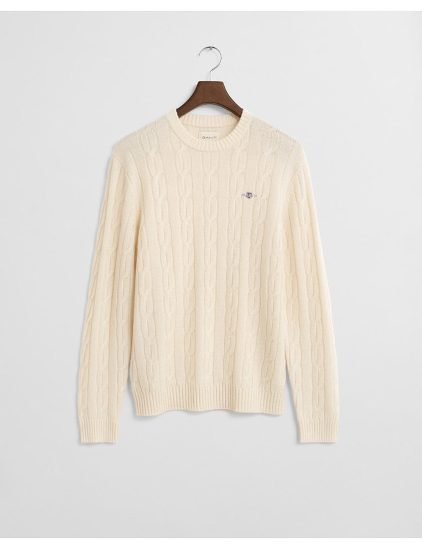 Camisola de lã Bege