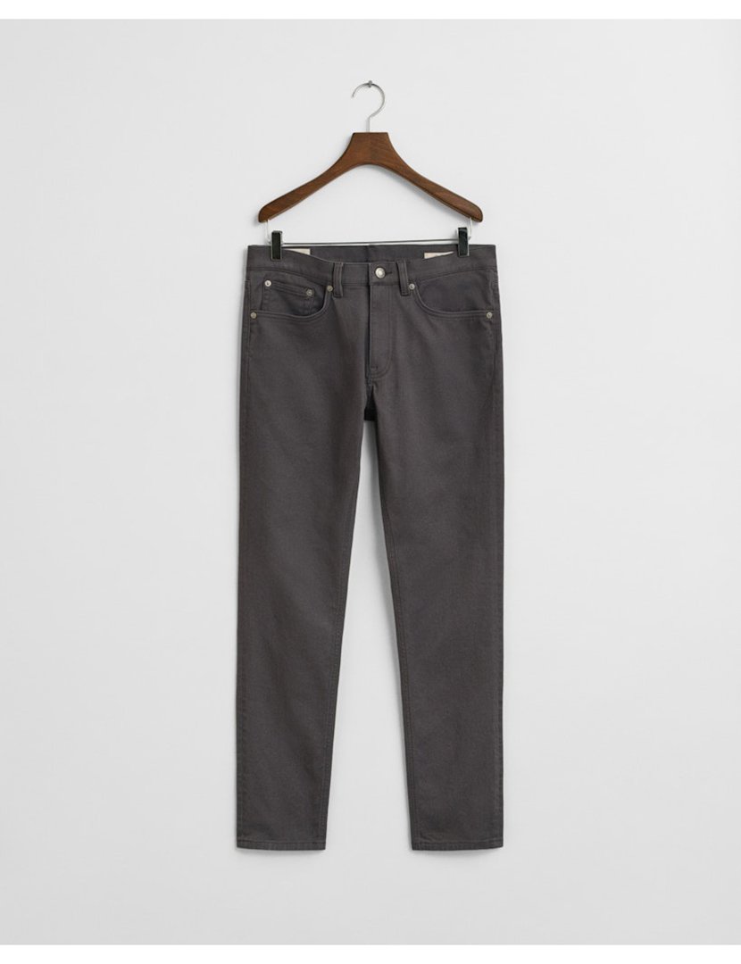 Calças de ganga slim soft twill Cinzento