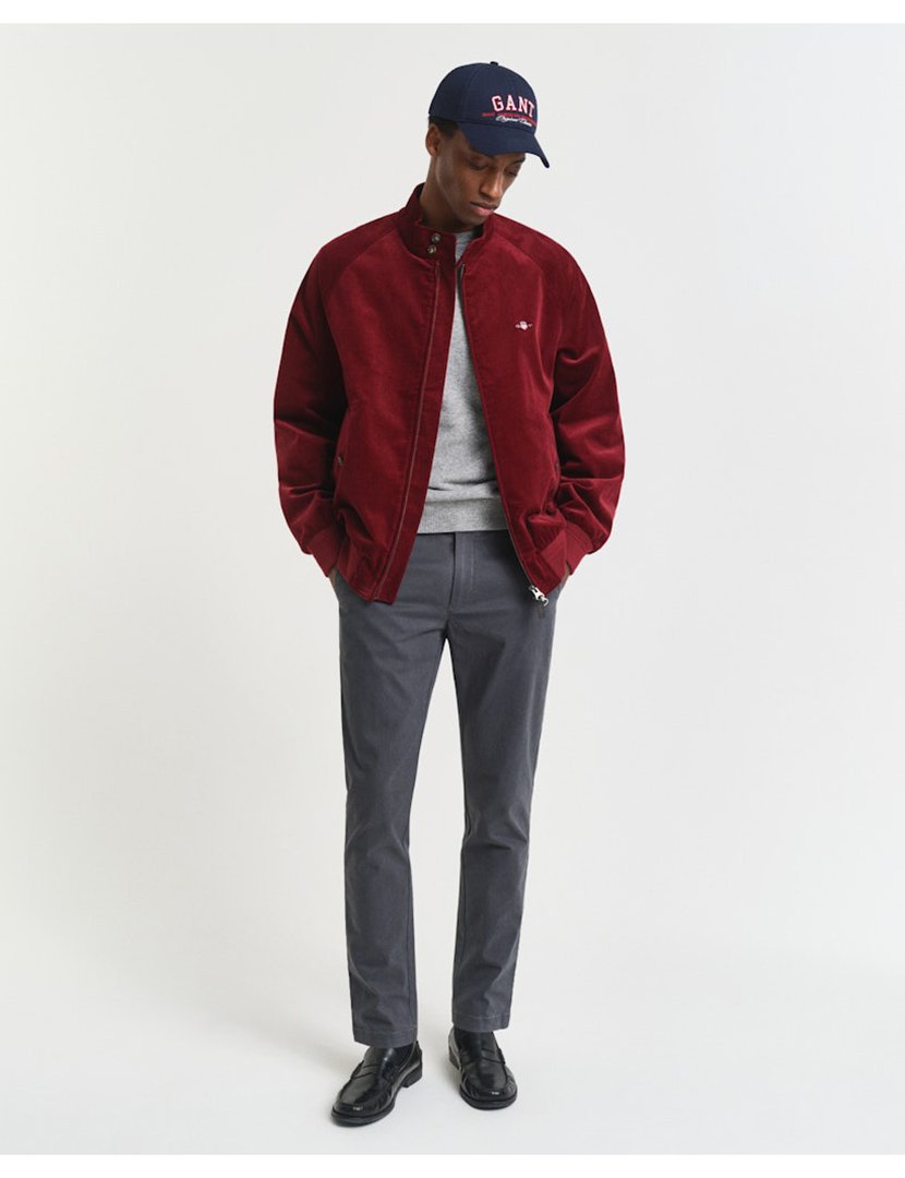 Calças Slim Super Chino Cinzento