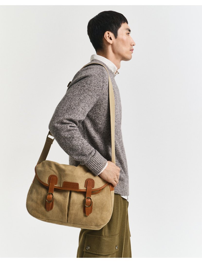 Bolsa Messenger Bege