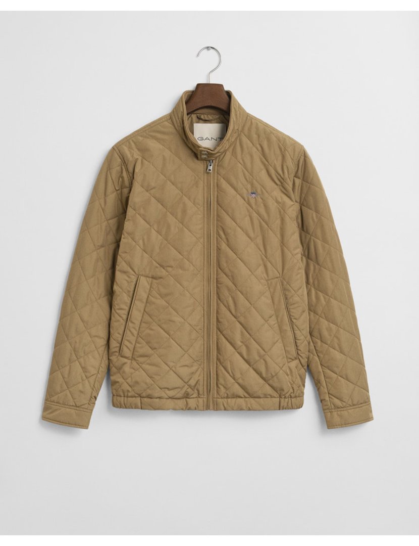 Blusão acolchoado Castanho