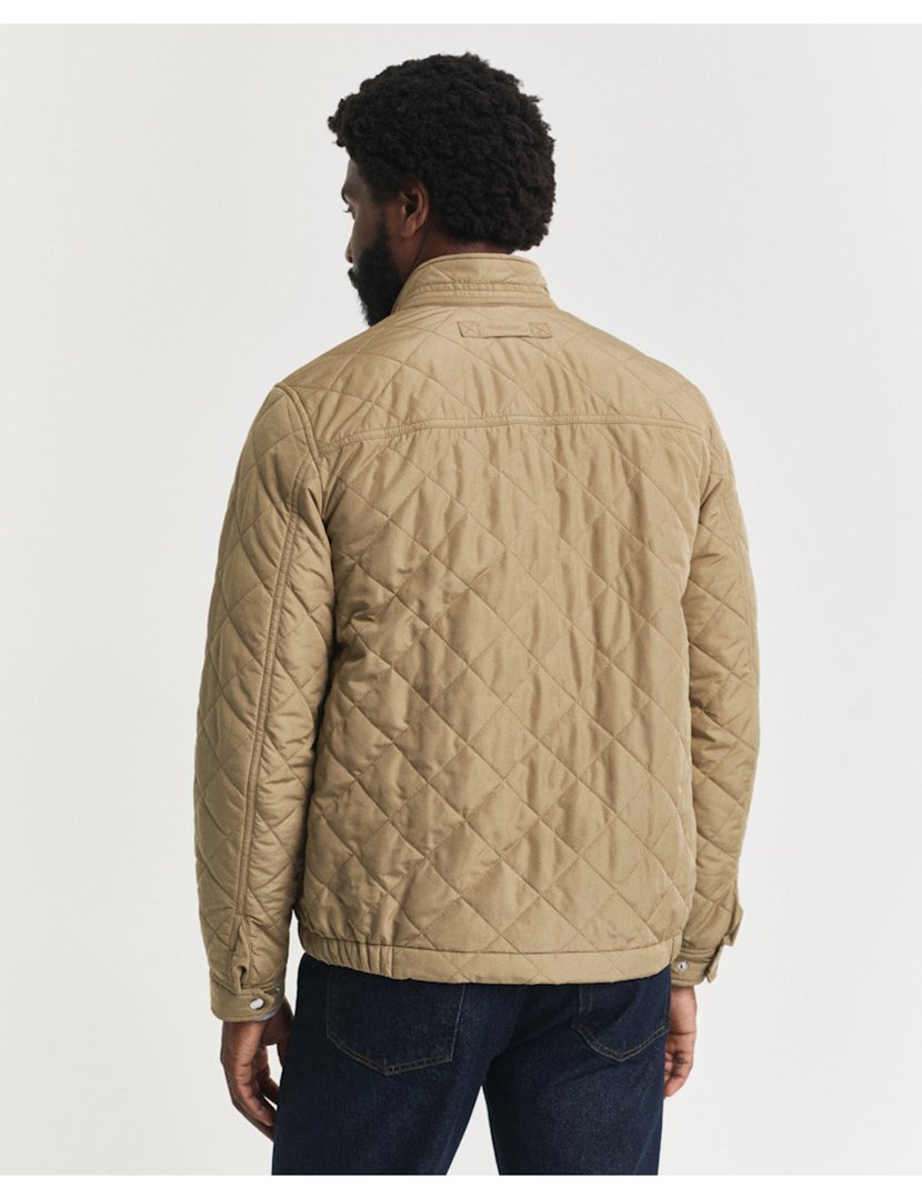 Blusão acolchoado Castanho