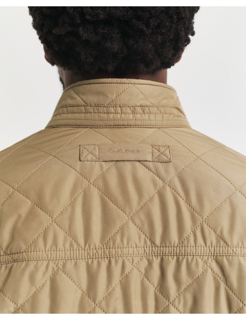 Blusão acolchoado Castanho