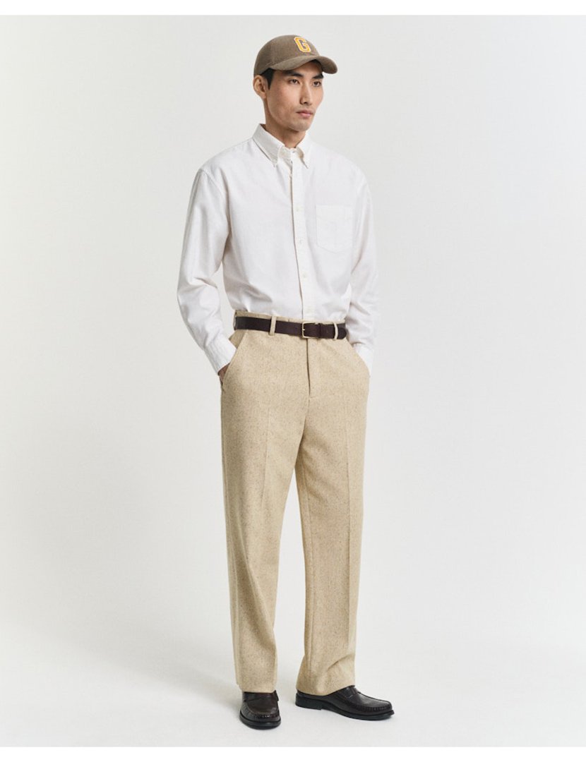 Calças de Fato Verde