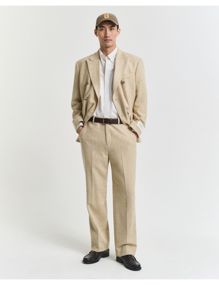 Calças de Fato Verde